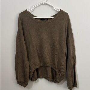 Hi Lo Knit Sweater